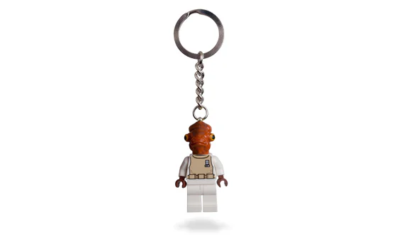 Star Wars: Admiral Akbar's key chain 乐高 LEGO 852836 image 1