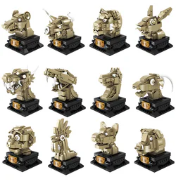 Twelve Animals of the Rat Zodiac Cycle
