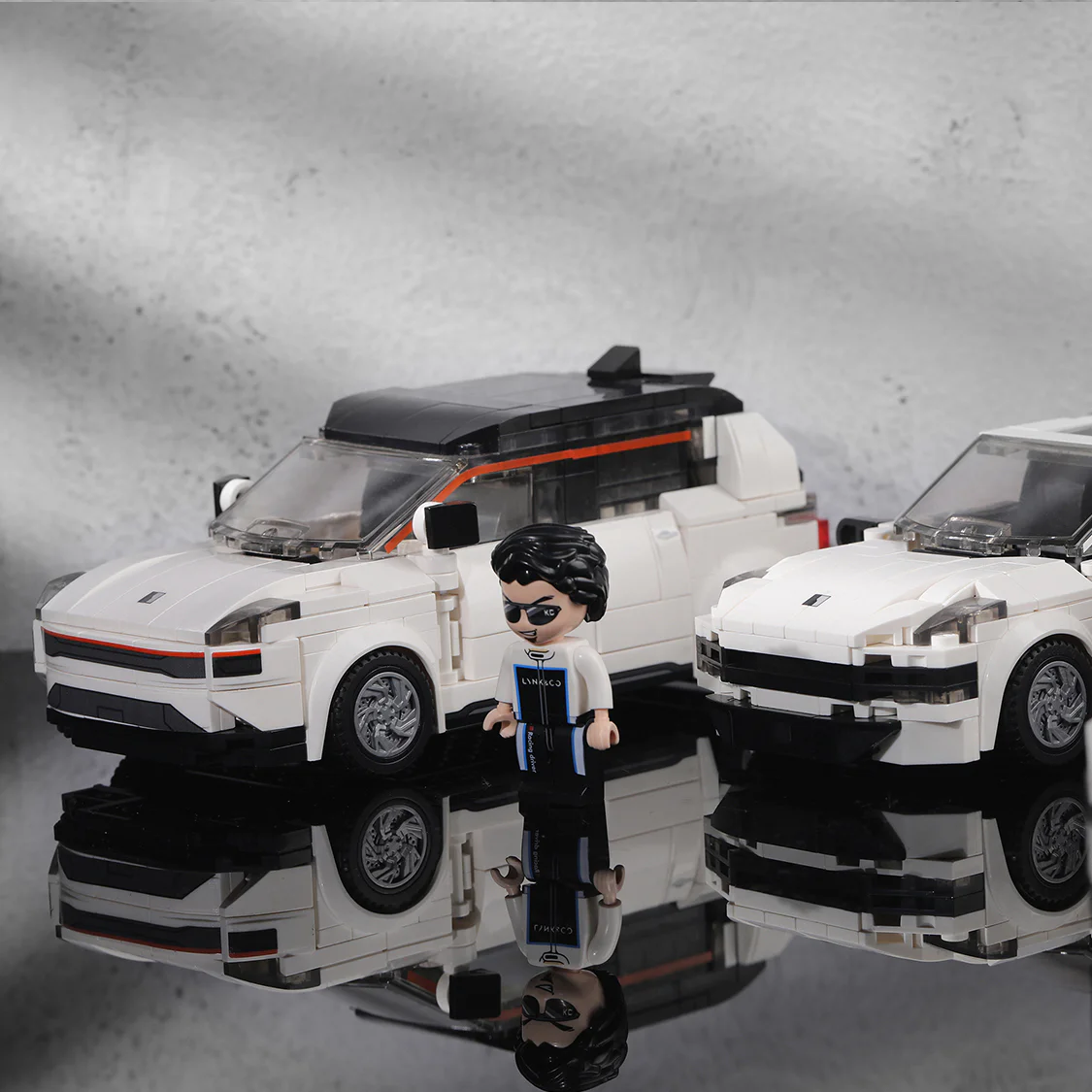 Lynk & Co 1/5 Pixels Concept Collapse Model 启蒙 QMAN/ENLIGHTEN/Keeppley DZ0134