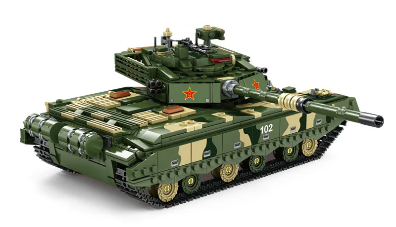 ZTZ99 CHINA MAIN BATTLE TANK, ORIGINAL 1:26 开智 KAZI/高博乐 GBL KY10010 image 1