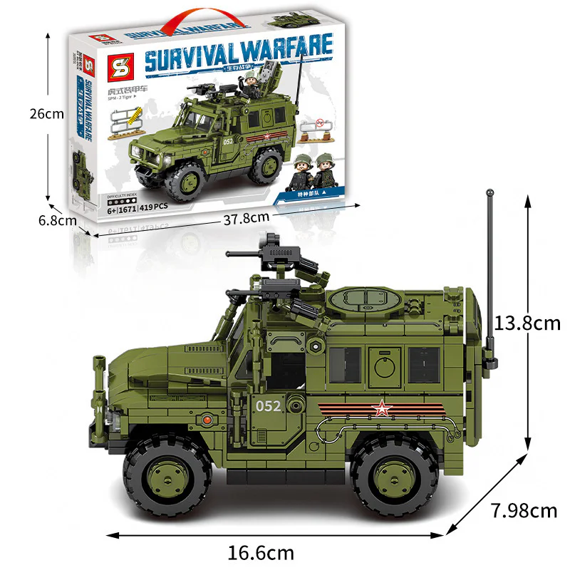 Survival war: Tiger armoured vehicles 1671 image 2