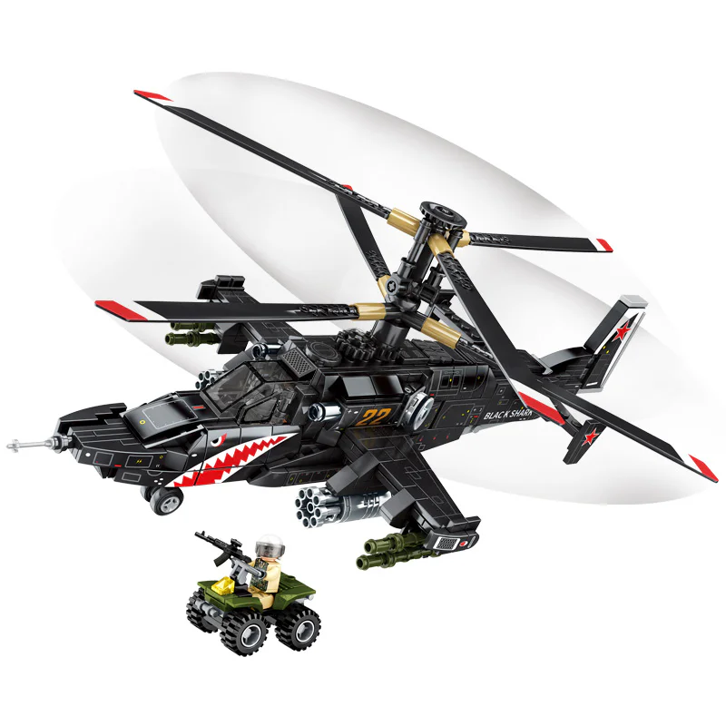 Survival War: Black Shark Helicopter 1674