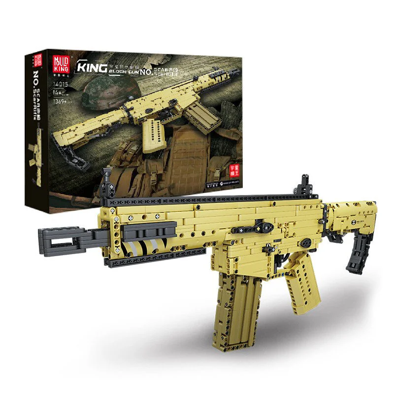 SCAR RIFLE 宇星模王 MOULDKING 14015 image 1
