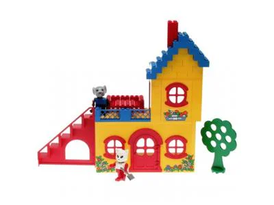 Katharine's cat's house and Mordicai's mouse 乐高 LEGO 341-2