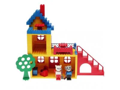 Katharine's cat's house and Mordicai's mouse 乐高 LEGO 341-2 image 1