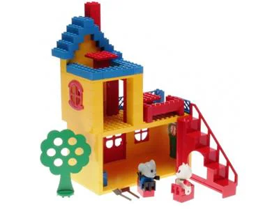 Katharine's cat's house and Mordicai's mouse 乐高 LEGO 341-2 image 3