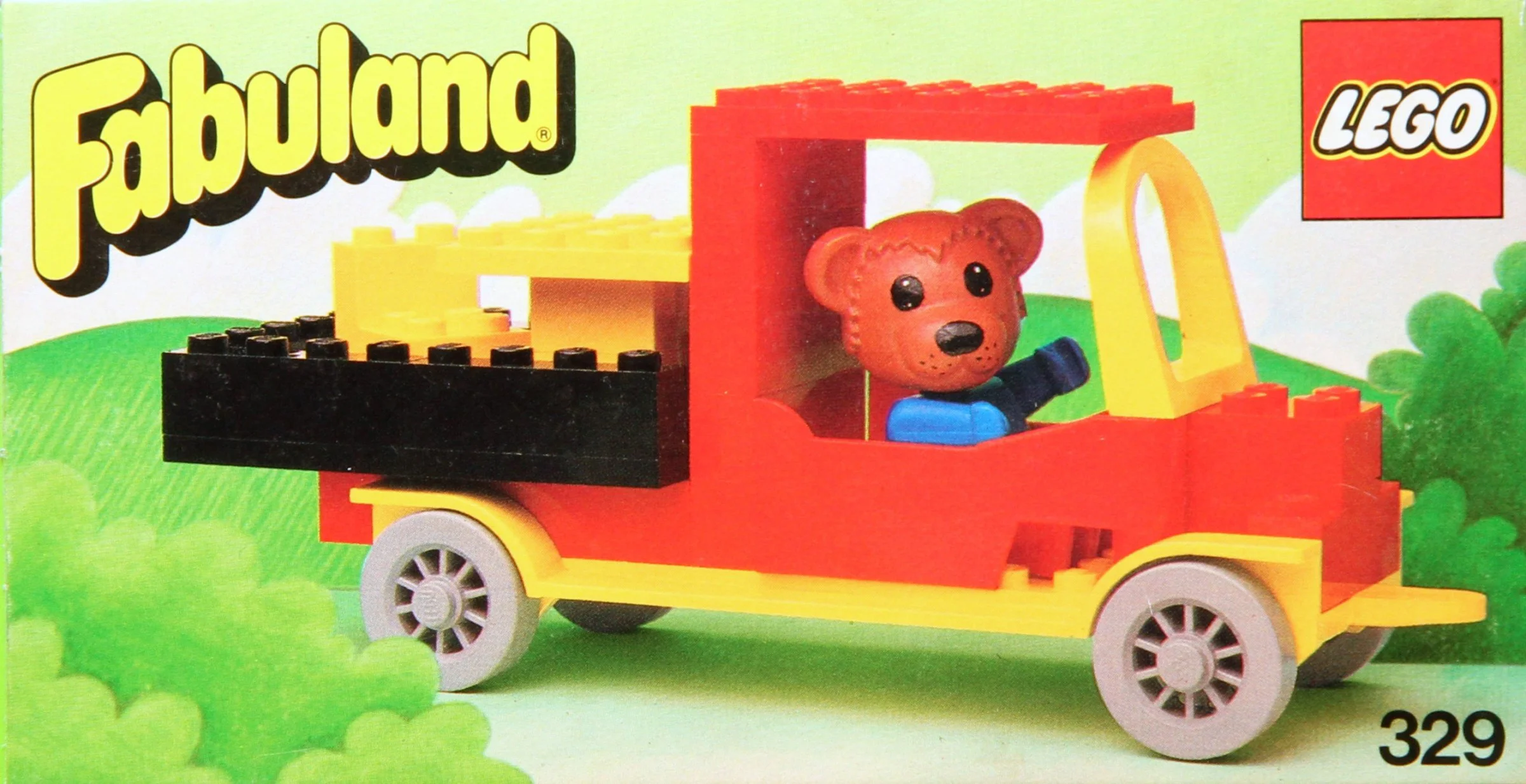 Bernard Bear and his Delivery Van 乐高 LEGO 329-2 image 1