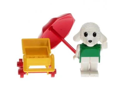 Lisa the lamb pushed the baby car 乐高 LEGO 3602 image 2