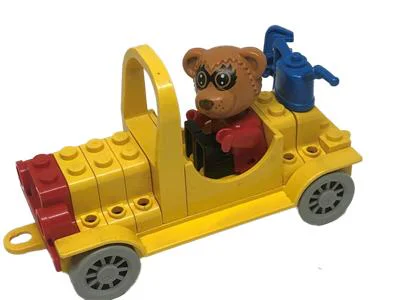 Badger Rogue and his sports car 乐高 LEGO 3626 image 2
