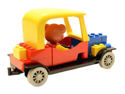Barney Bear and his car 乐高 LEGO 3629 image 3