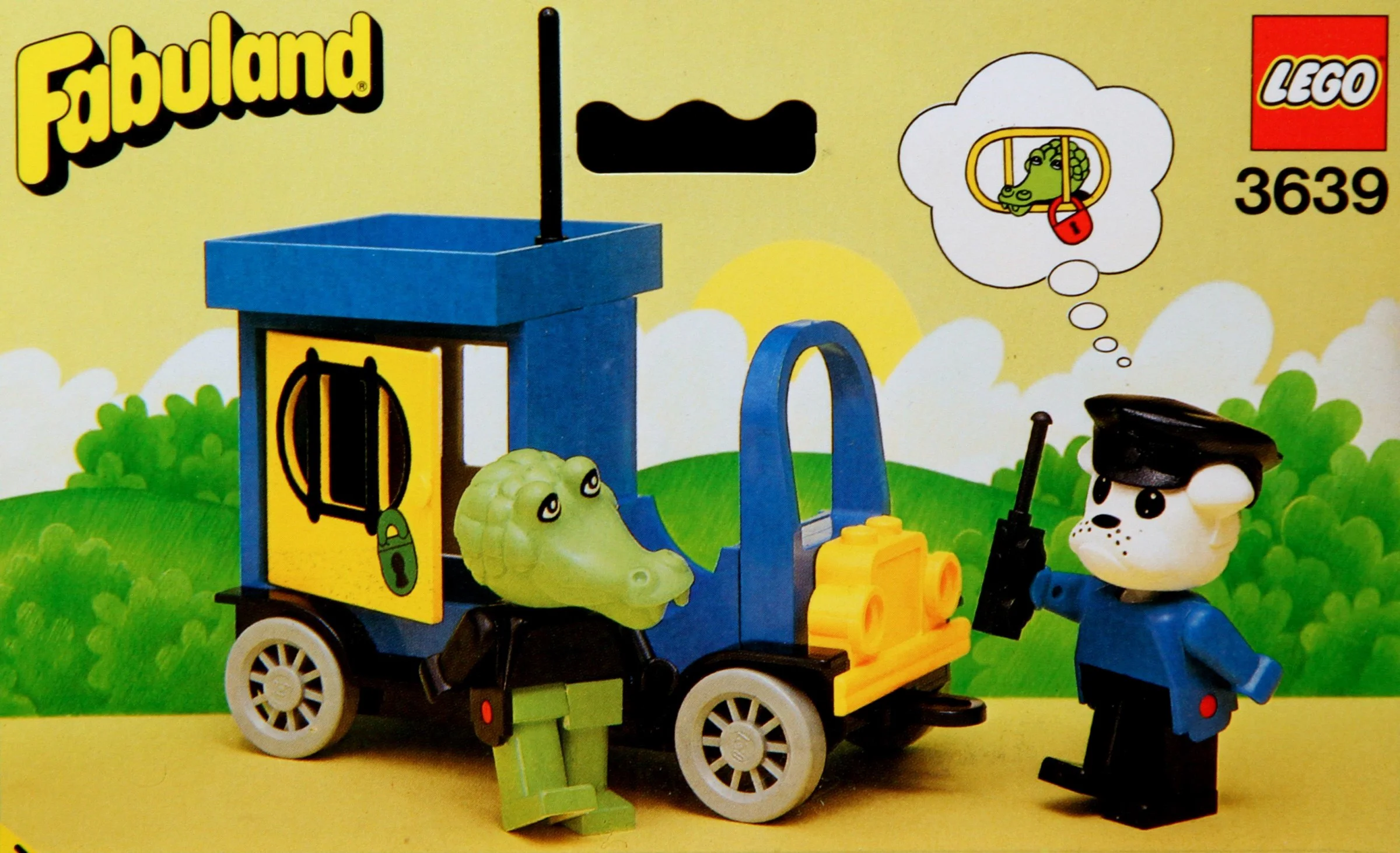 Police car 乐高 LEGO 3643