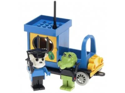 Police car 乐高 LEGO 3643 image 2