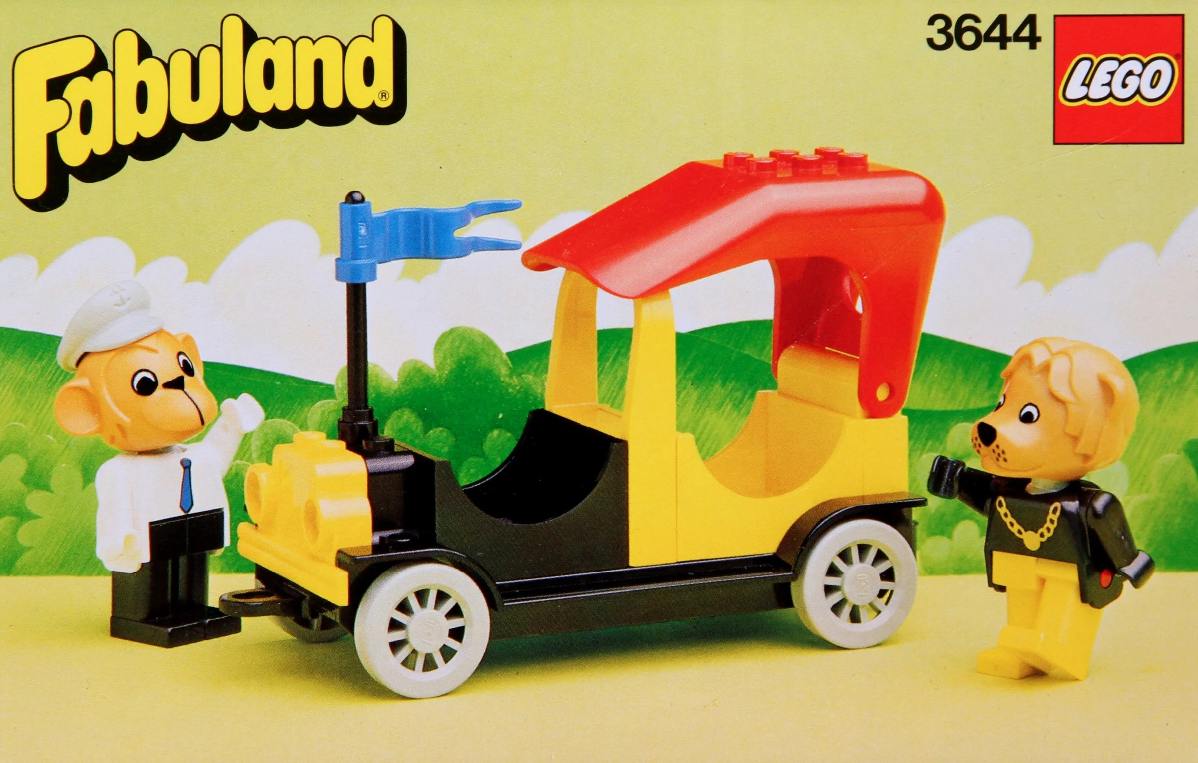 Monkey Mike and his taxi 乐高 LEGO 3644 image 1