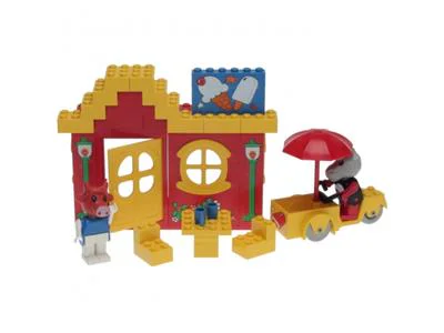 Malley and Cow Clara's ice cream shop 乐高 LEGO 3665 image 2