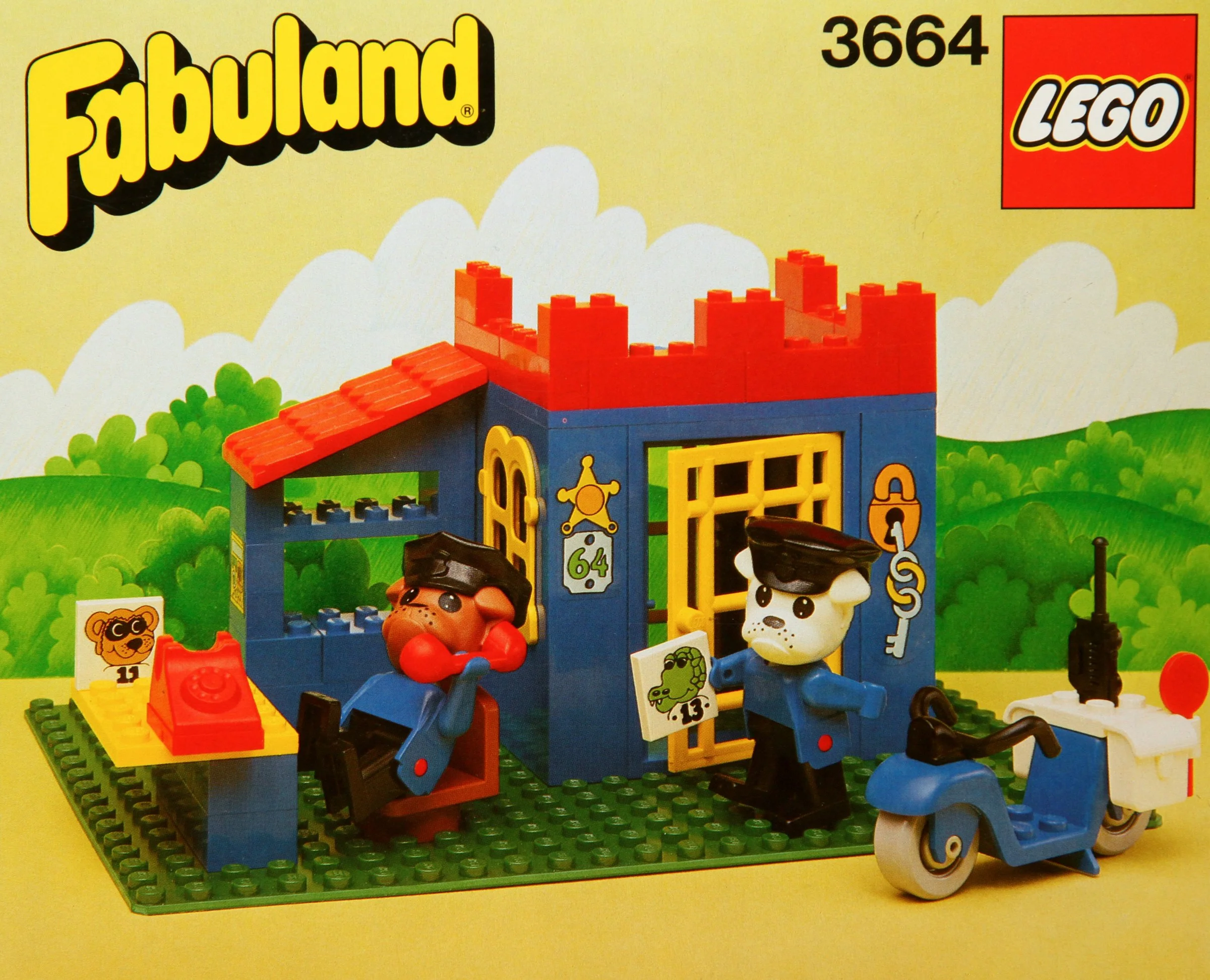 Bulldog cop 乐高 LEGO 3664 image 2