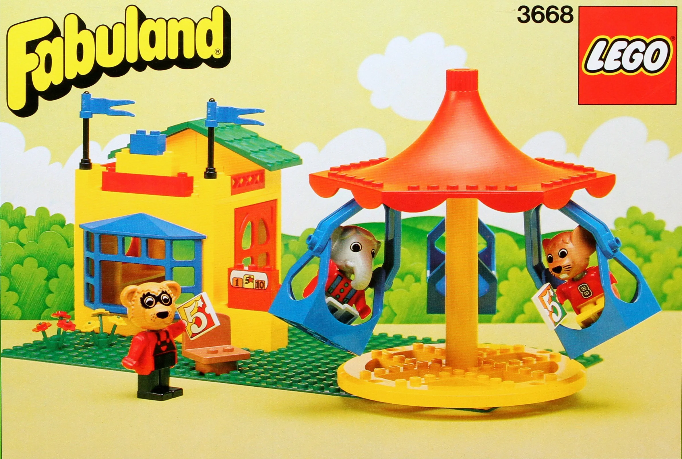 The carousel 乐高 LEGO 3668 image 4