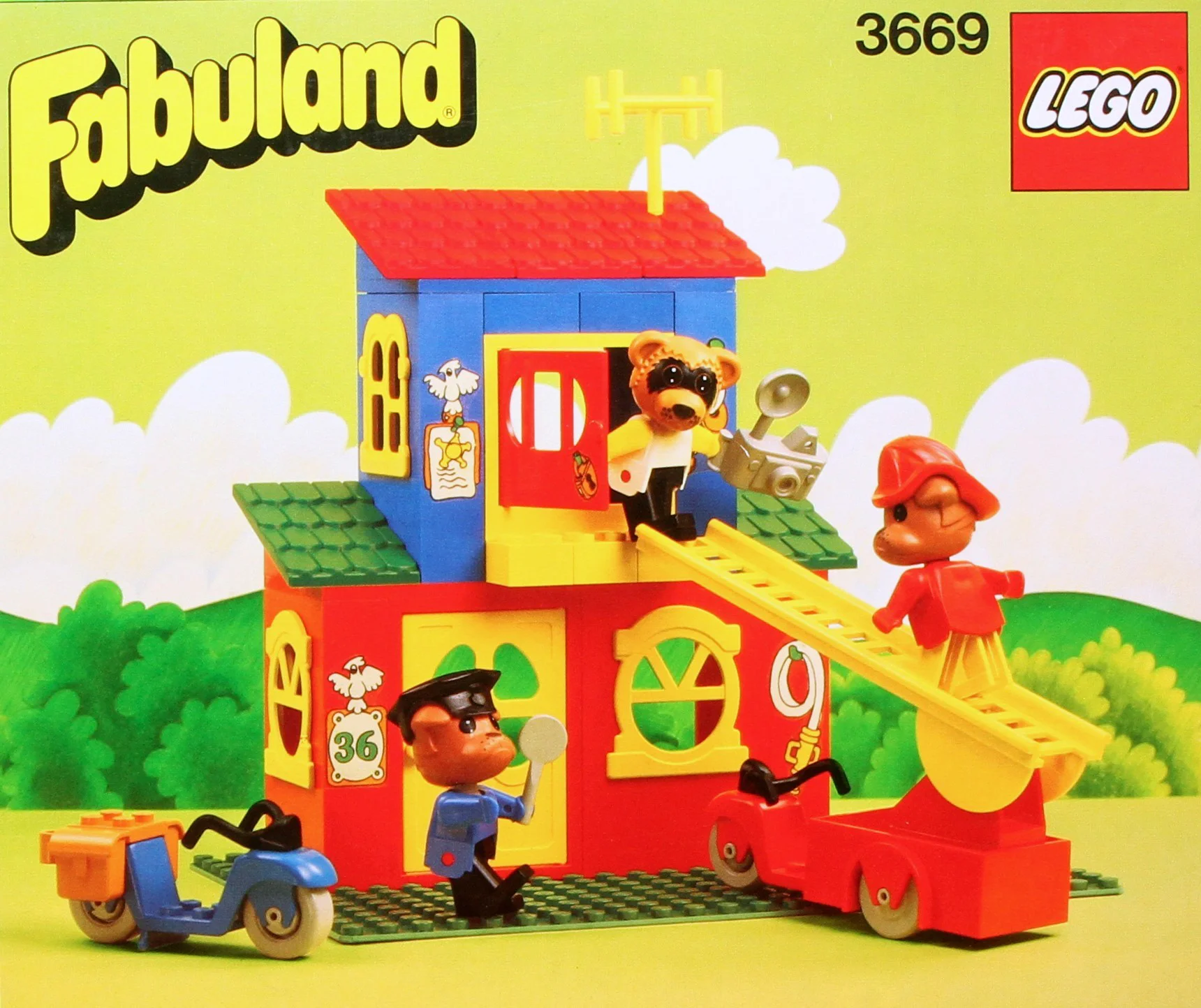Fire Department 乐高 LEGO 3669 image 1