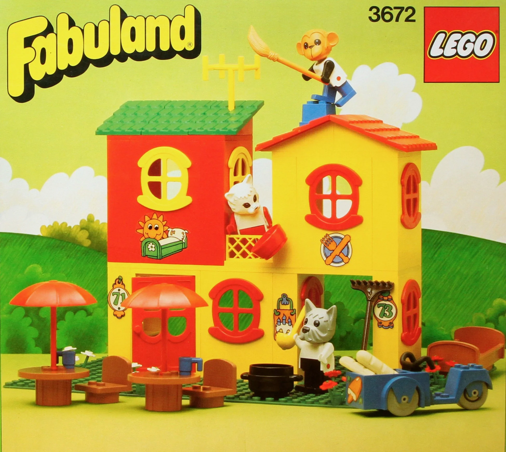 Car hotel 乐高 LEGO 3672 image 2