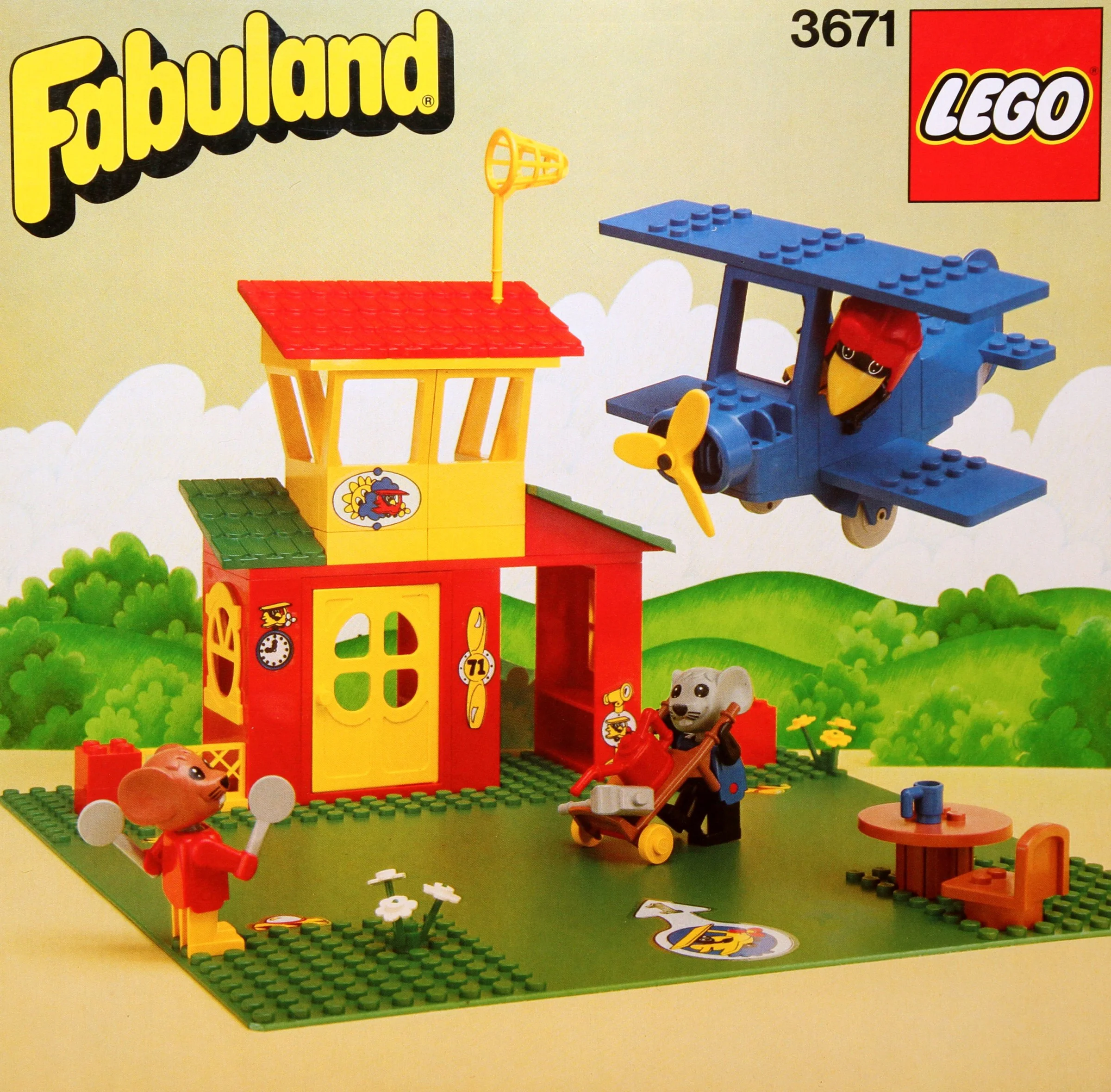 Airport 乐高 LEGO 3671 image 3
