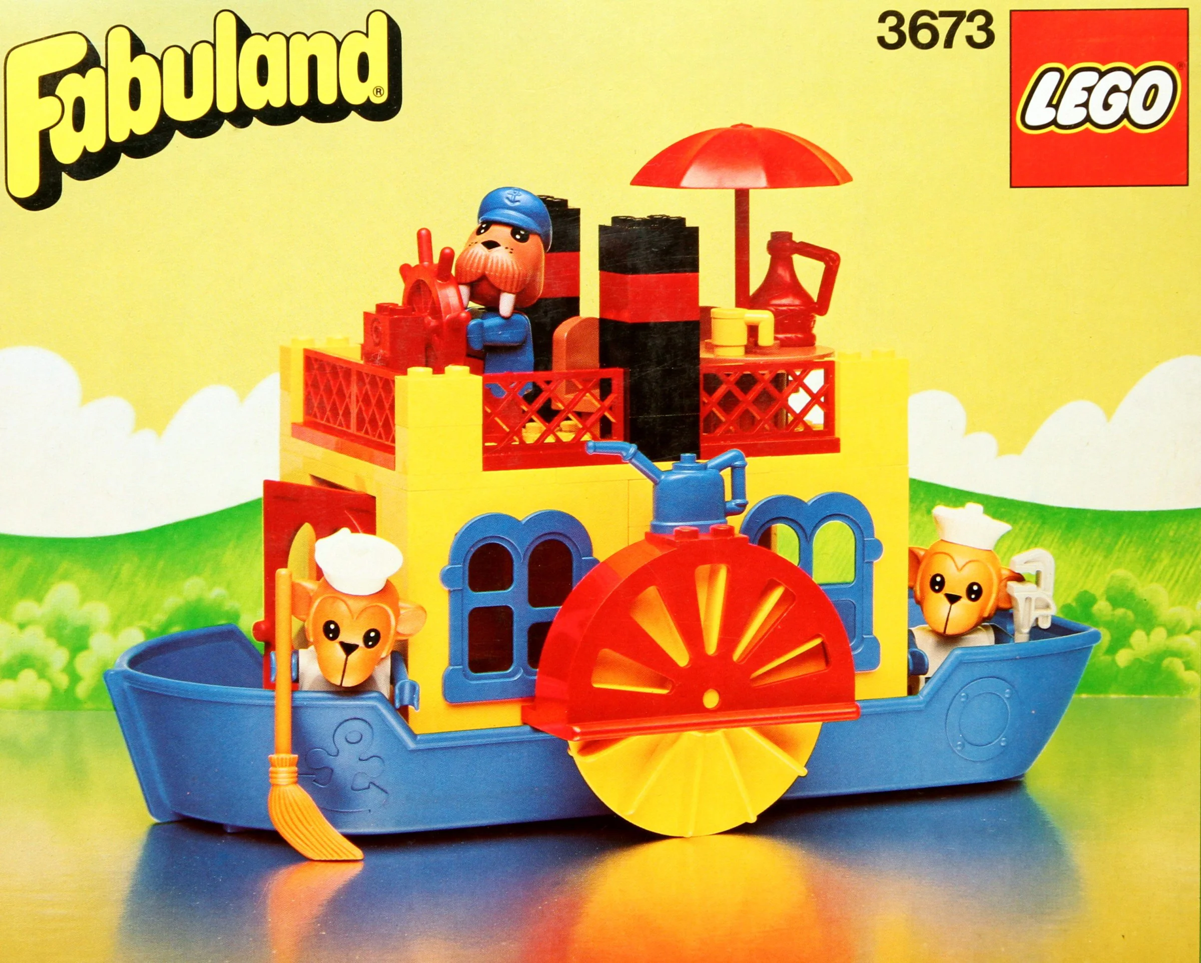 Steamboats 乐高 LEGO 3673 image 1