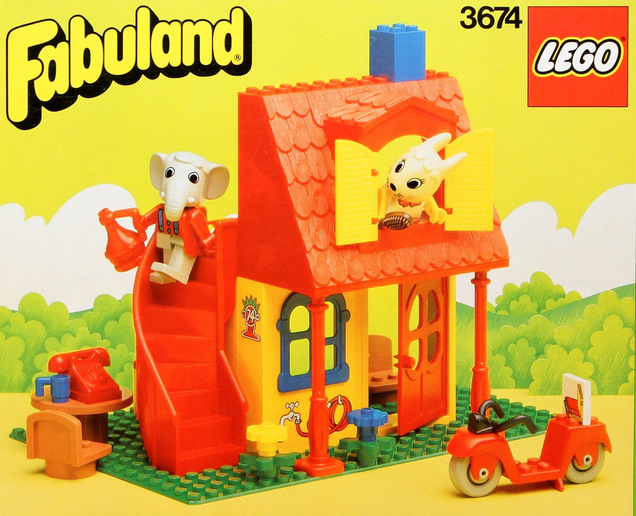 Bunny's new home 乐高 LEGO 3674 image 3