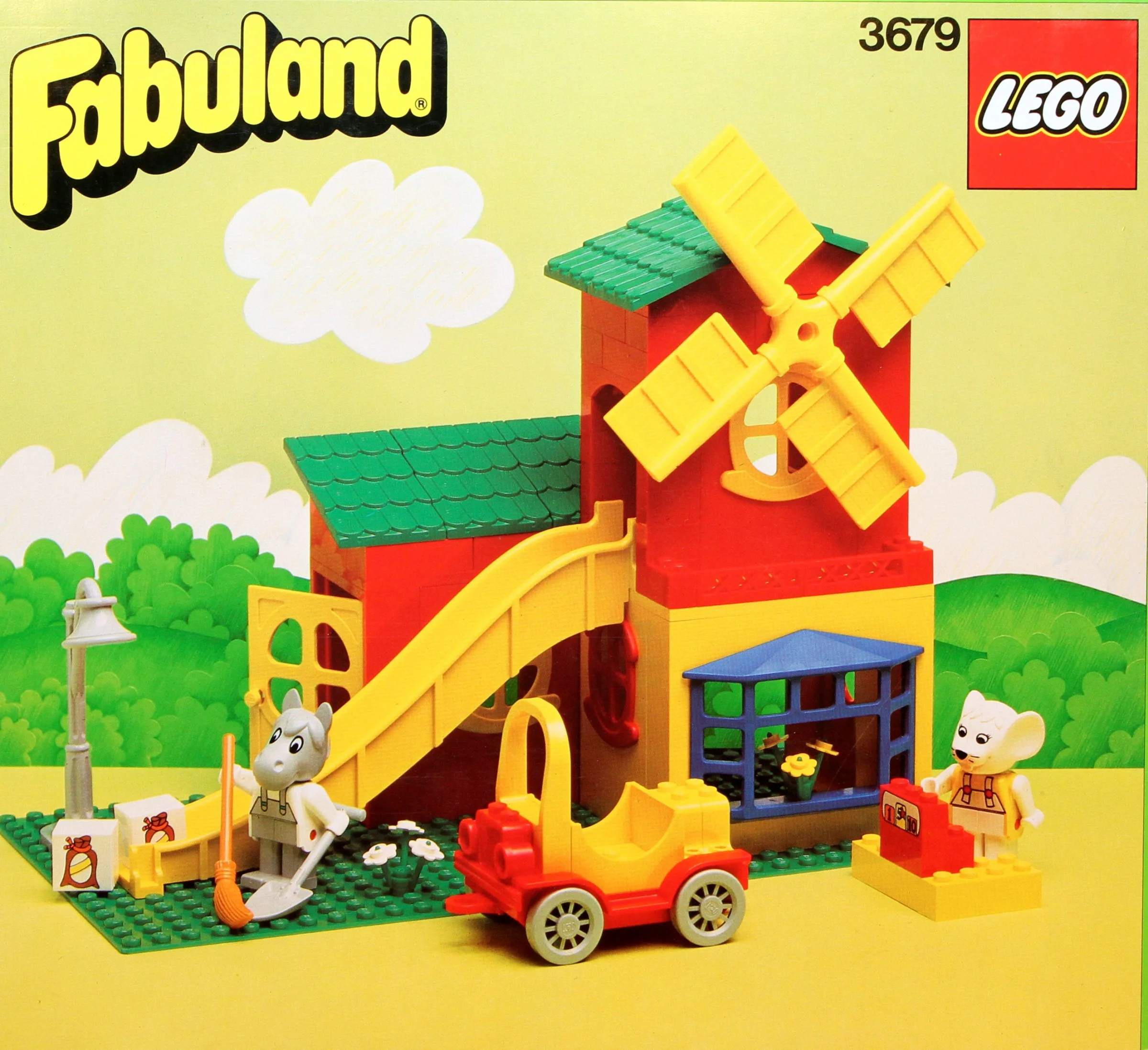Flour mill and flour store. 乐高 LEGO 3679 image 2