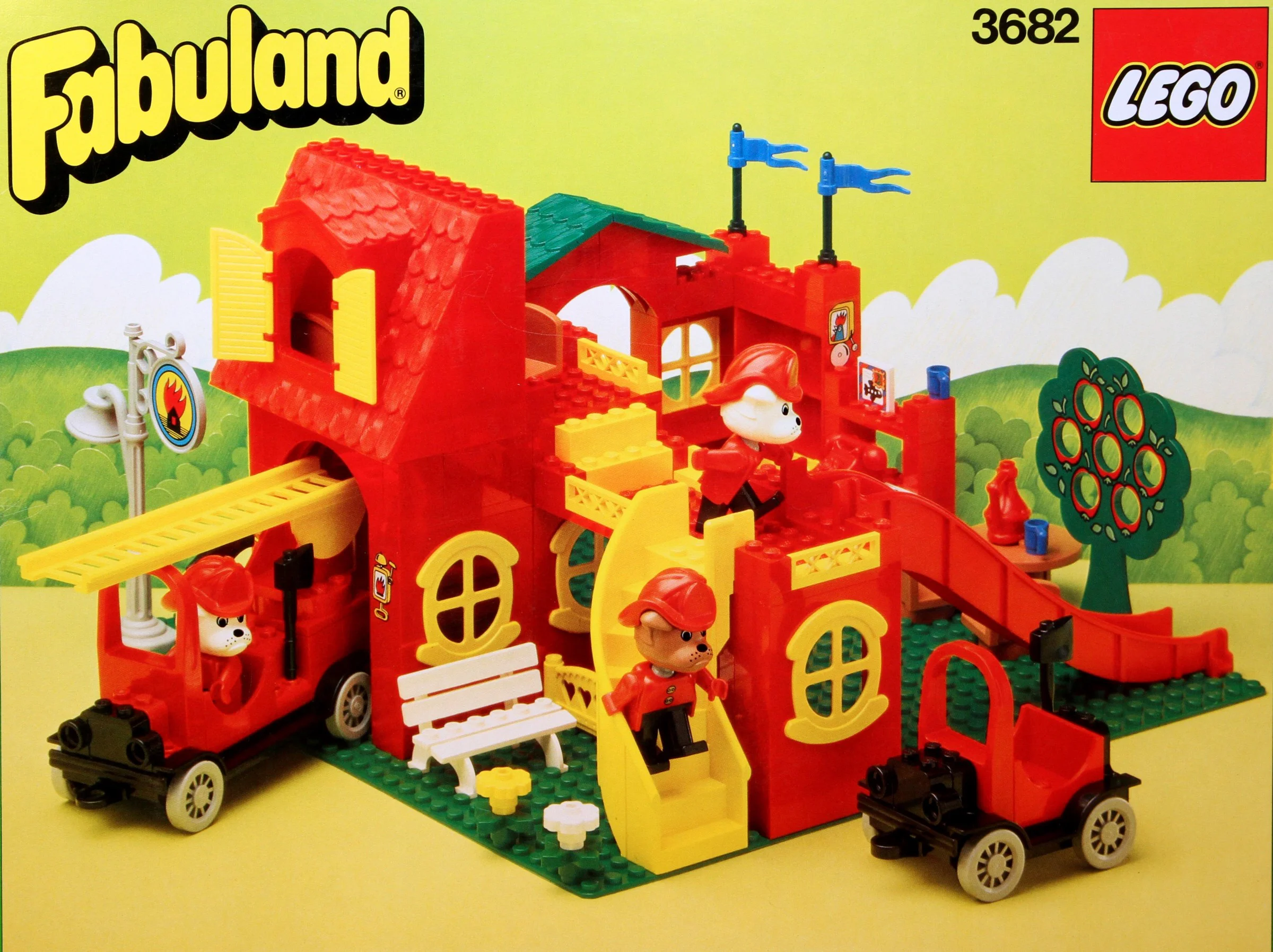 Fire stations 乐高 LEGO 3682 image 3