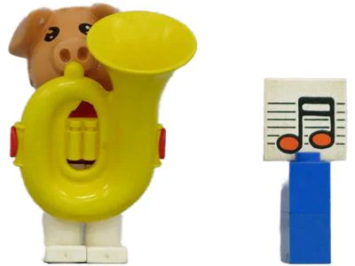 Piggy Tabby and Big 乐高 LEGO 3711