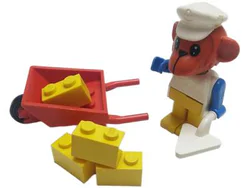 Workers and carts