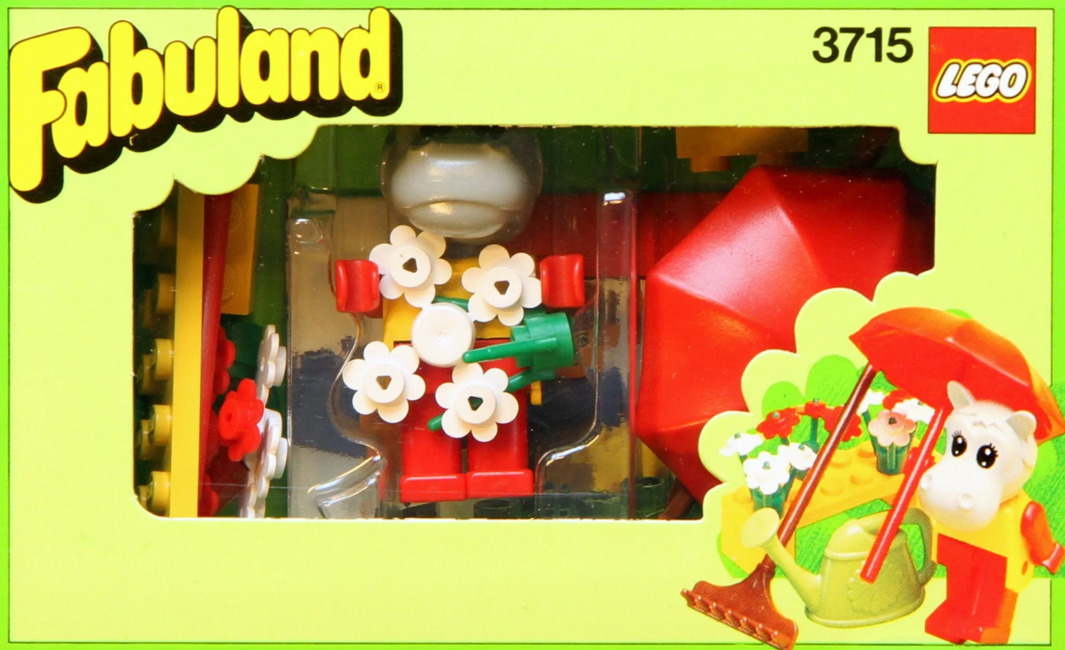 Helena's flower stand. 乐高 LEGO 3715