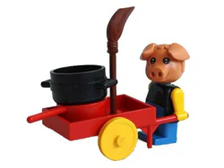 Patcher Hugo the pig