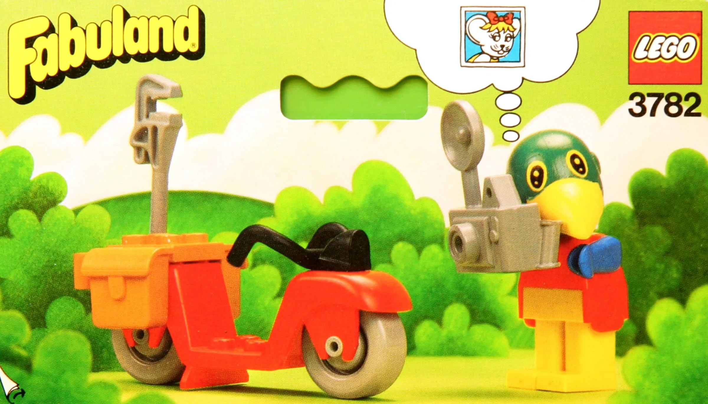 Paul the Parrot 乐高 LEGO 3782 image 2