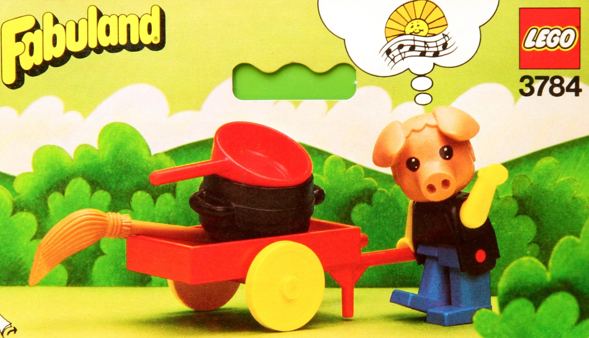 Patcher Hugo the pig 乐高 LEGO 3784 image 2