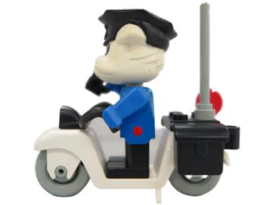 Officer Clark, Bulldog 乐高 LEGO 3789 image 1