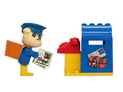 Bulldog Mailman and Mailbox