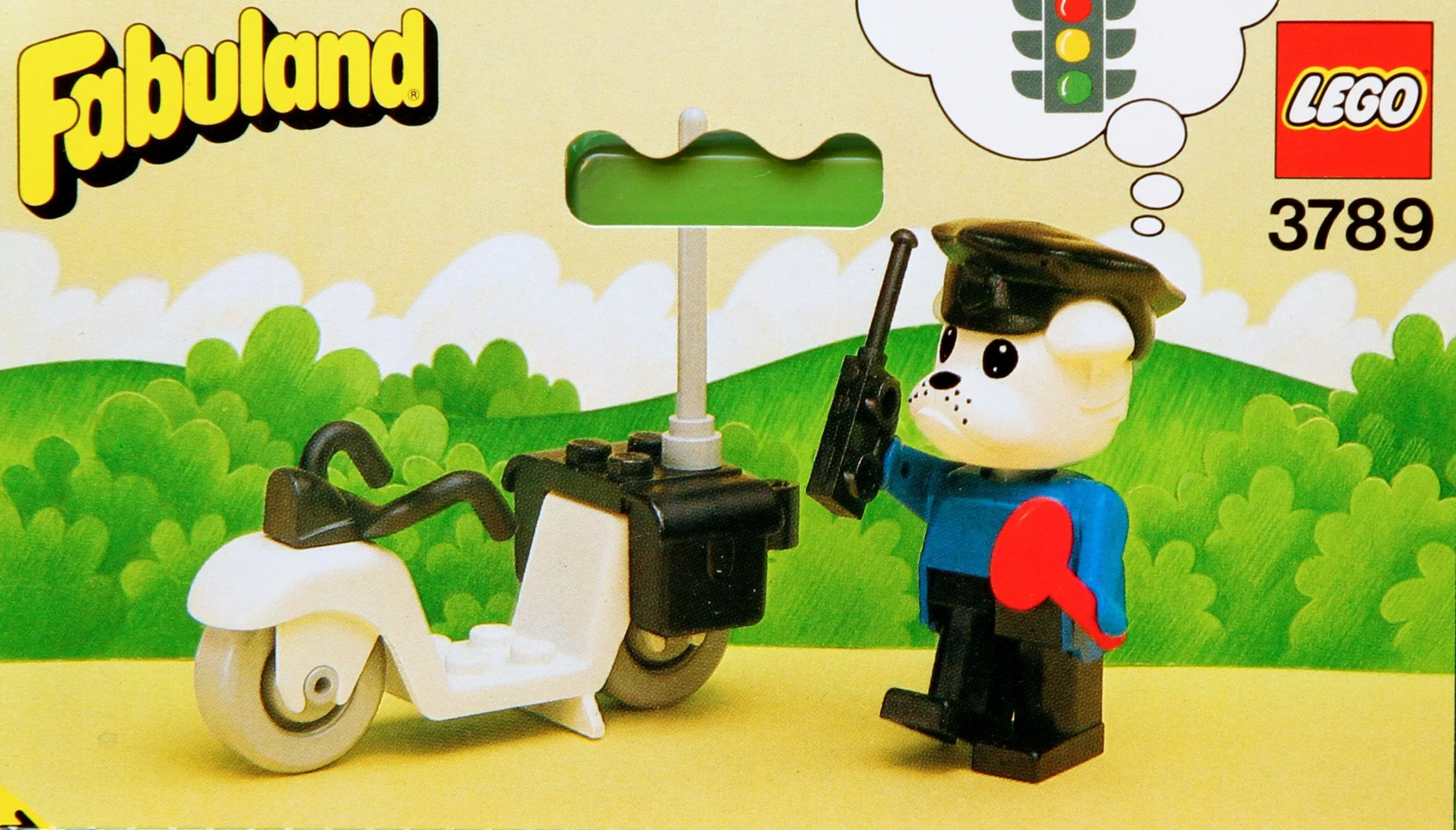 Officer Clark, Bulldog 乐高 LEGO 3789 image 3