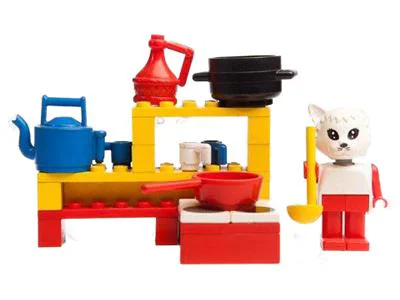 Cat Catherine's kitchen 乐高 LEGO 3795