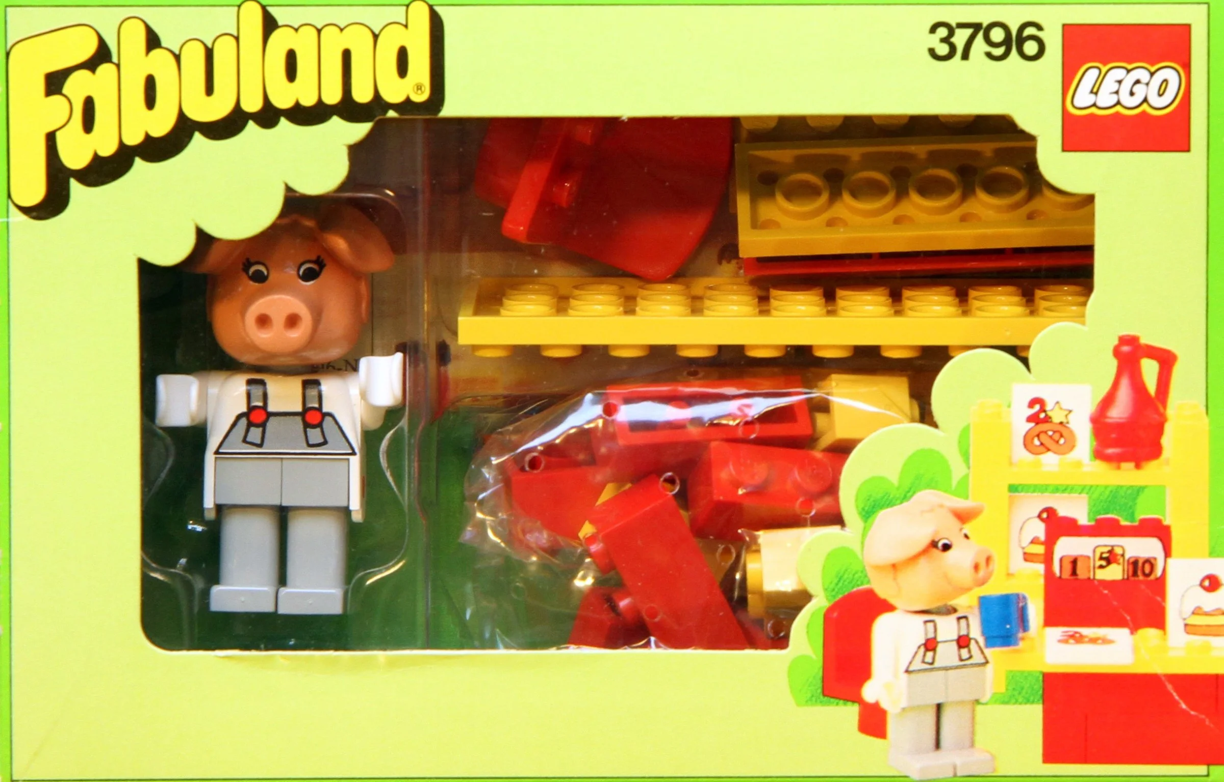 Piggy Patricia's bakery 乐高 LEGO 3796 image 1