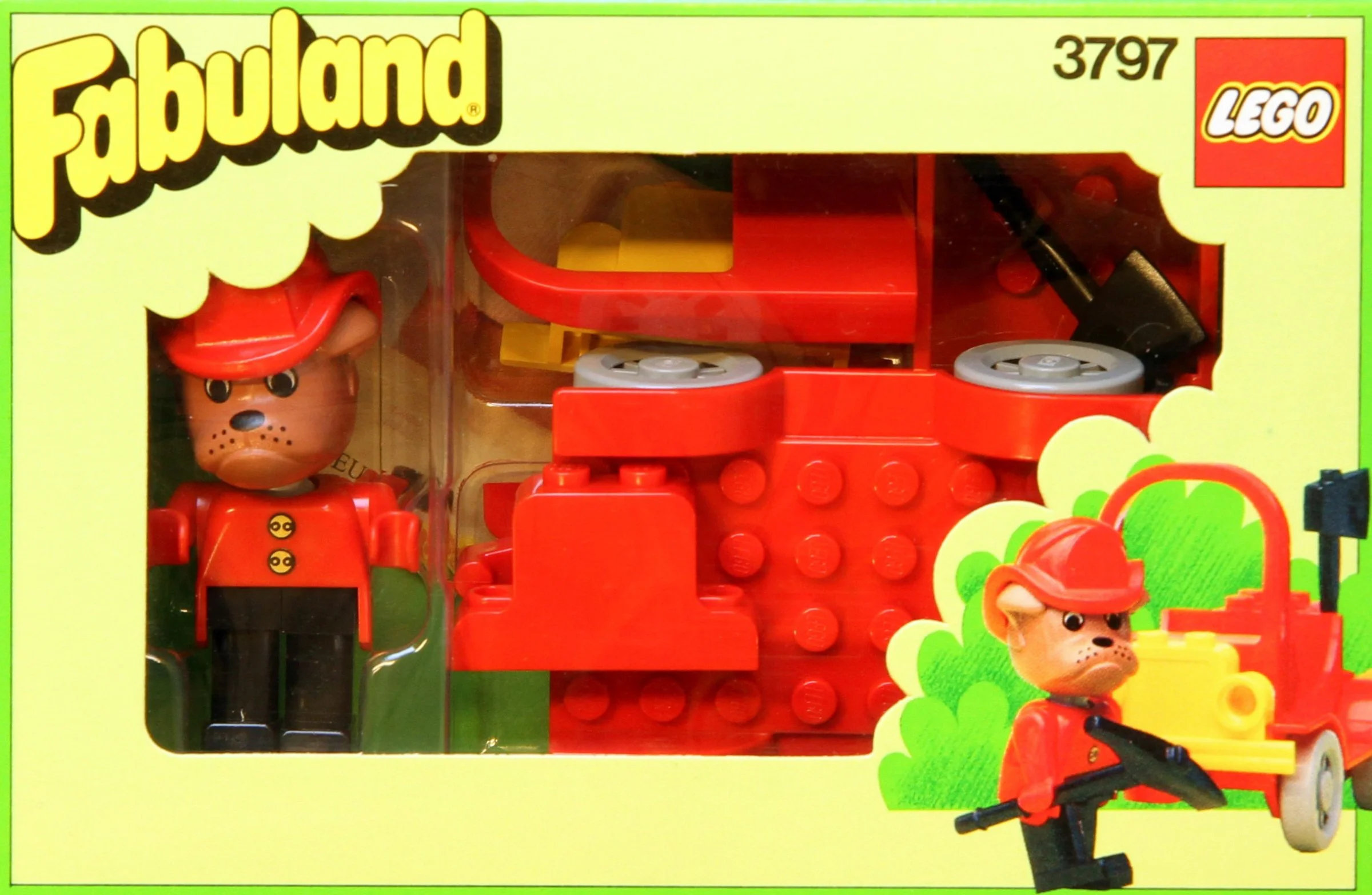 Fire Chief's Cattle Dog Boris 乐高 LEGO 3797 image 2