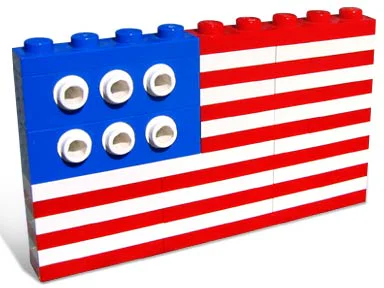 American flag 乐高 LEGO 10042