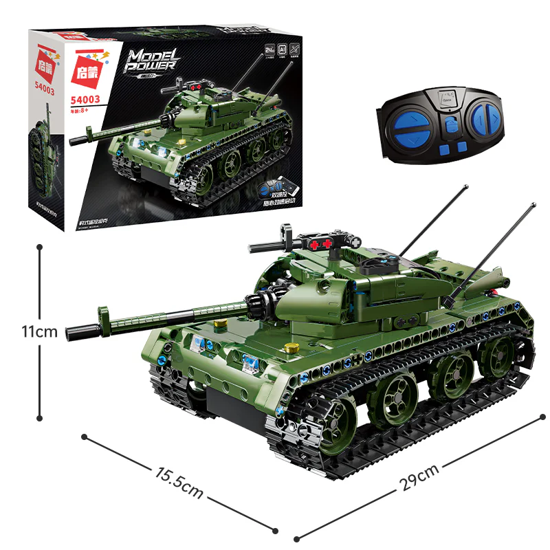 Experimental Power: Panther Tank 启蒙 QMAN/ENLIGHTEN/Keeppley 54003 image 2