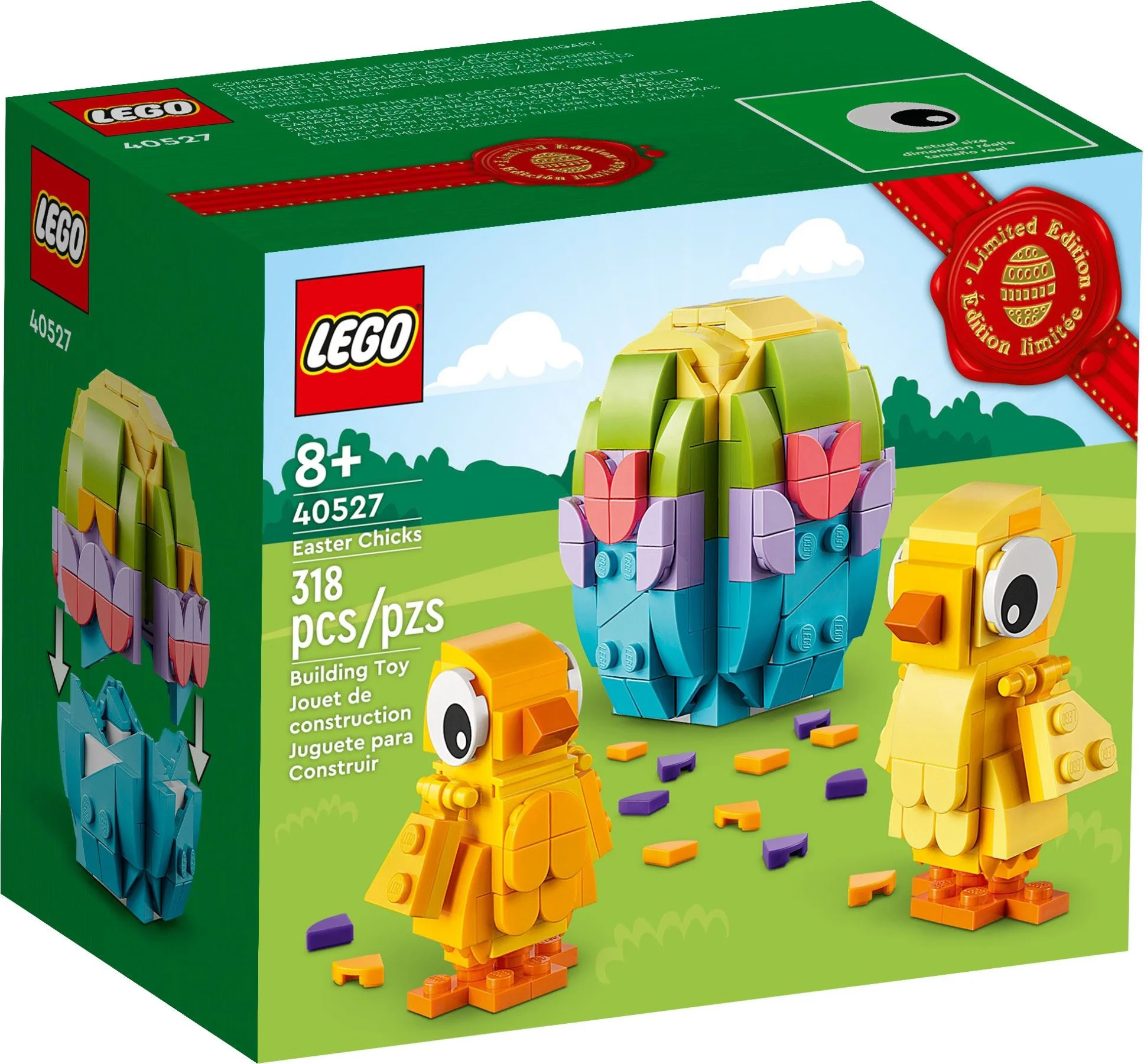 Easter chicks and eggs 乐高 LEGO 40527 image 2