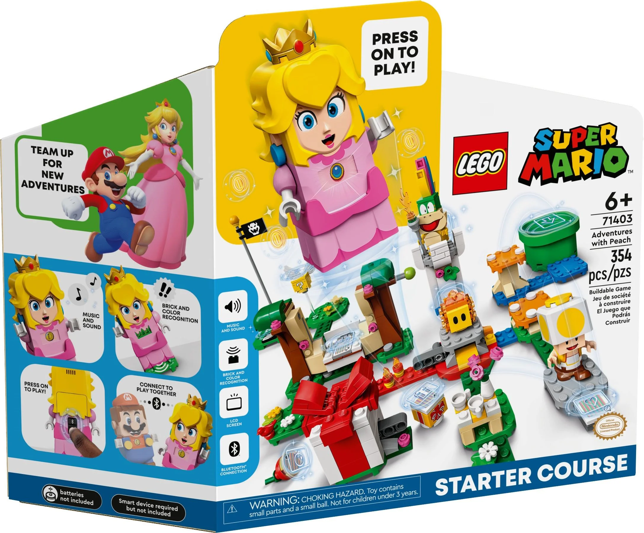 Princess Peachflower's Adventure Entry Team 乐高 LEGO 71403 image 1