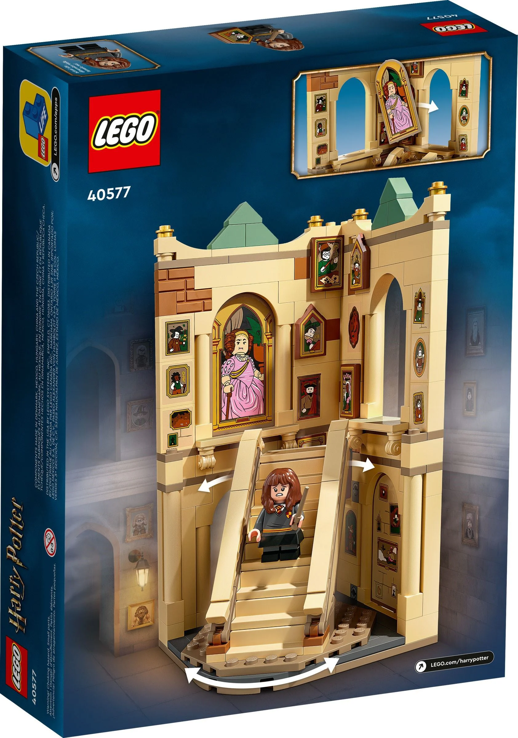 Hogwarts' rotating stairs 乐高 LEGO 40577 image 2