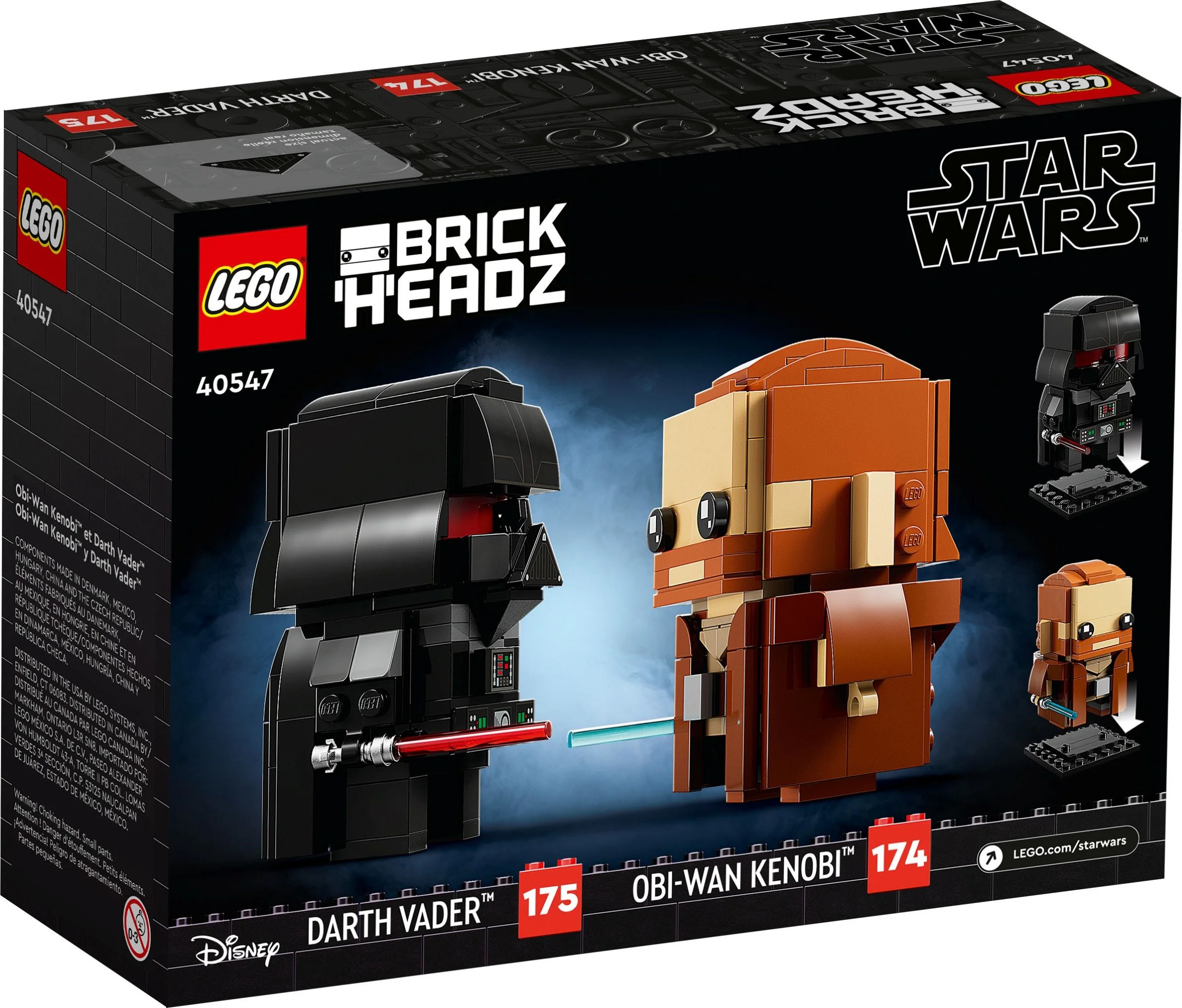 Obi-Wan Kenobi and Darth Vader 乐高 LEGO 40547 image 8