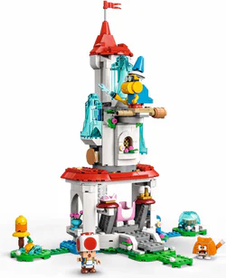 The cat peaches princess dress and ice tower extension