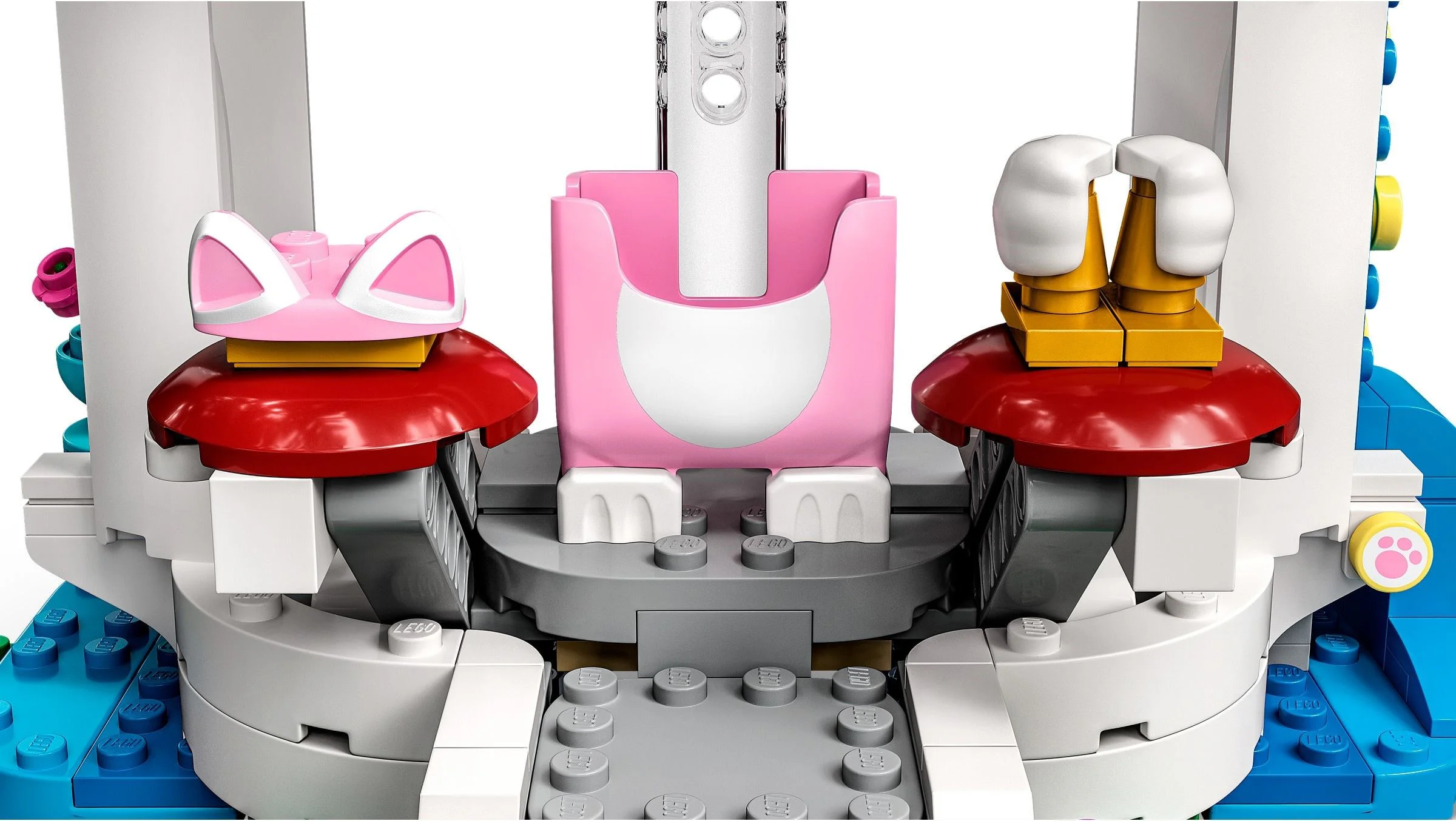 The cat peaches princess dress and ice tower extension 乐高 LEGO 71407 image 2
