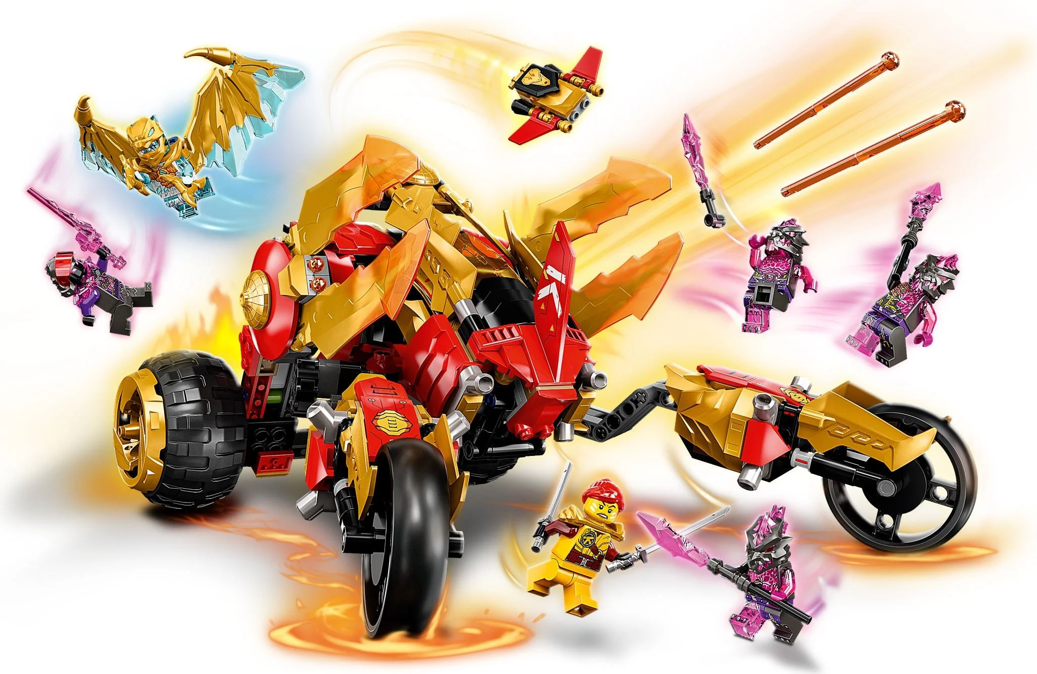 Kay's Golden Dragon Car 智蒙ZIMO 60012 image 1