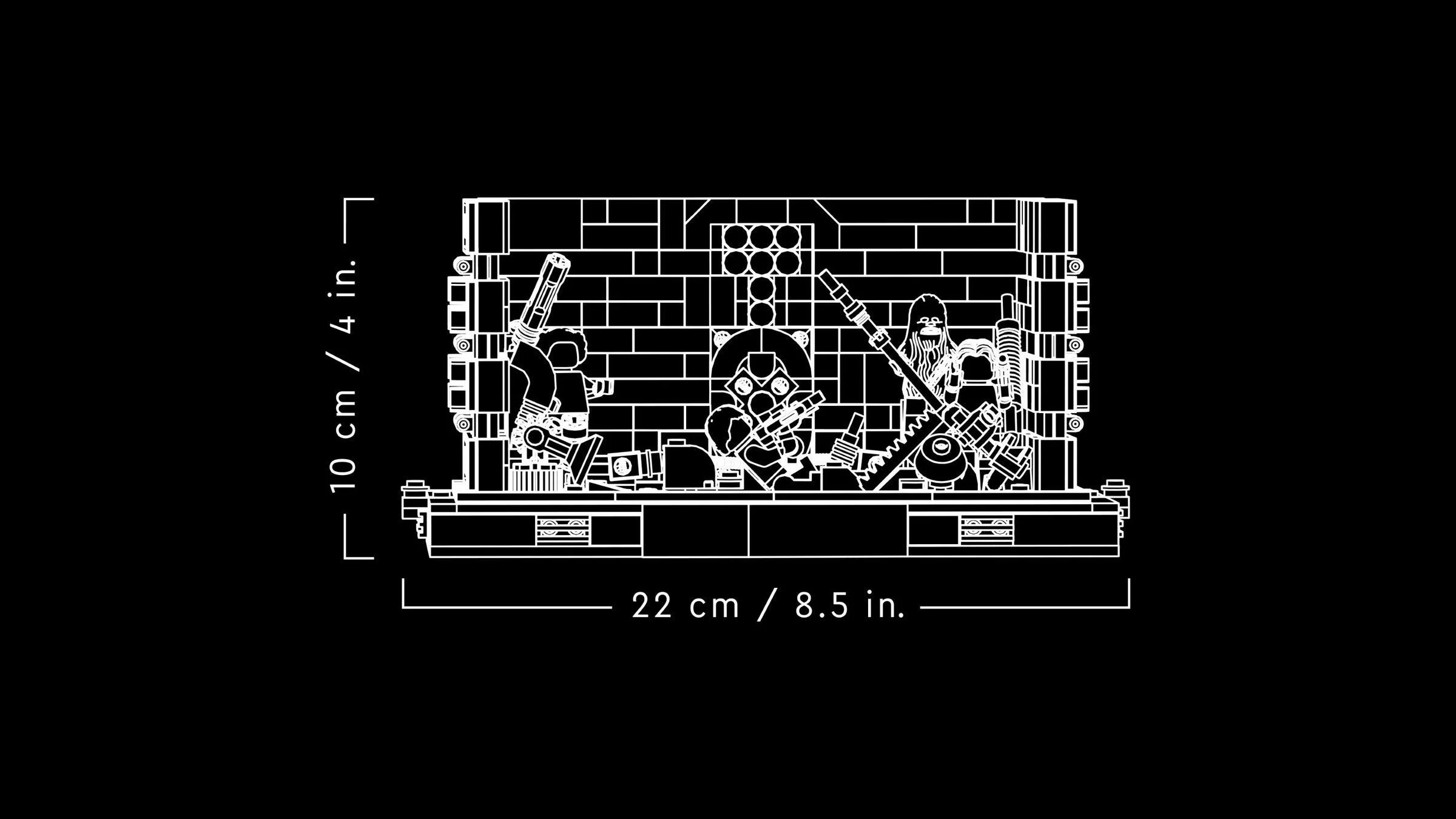 Death Star refuse compressor stereo model 乐高 LEGO 75339 image 7