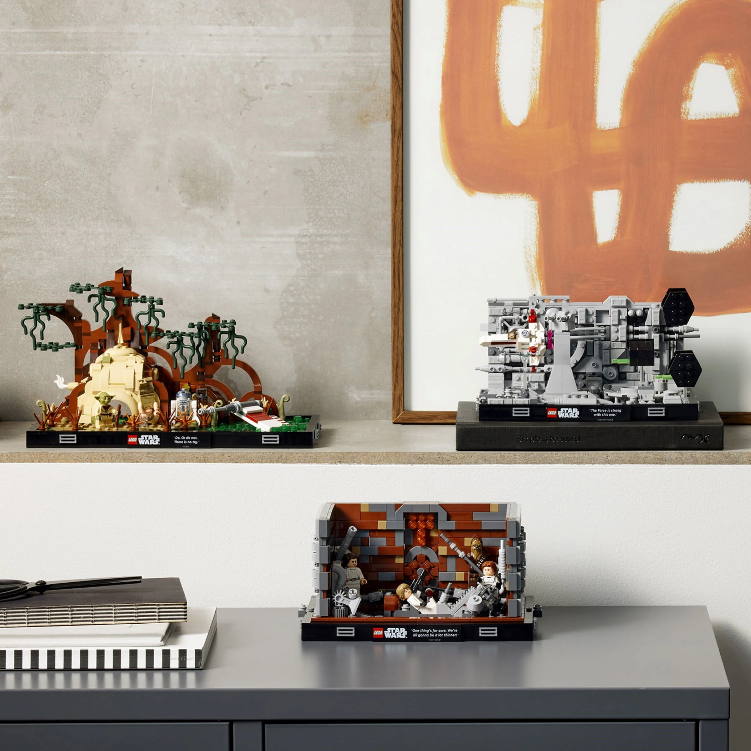 Death Star refuse compressor stereo model 乐高 LEGO 75339 image 9